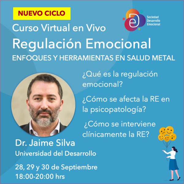 Curso Regulación Emocional: Enfoques y Herramientas en Salud Mental -NUEVO CICLO- 2022