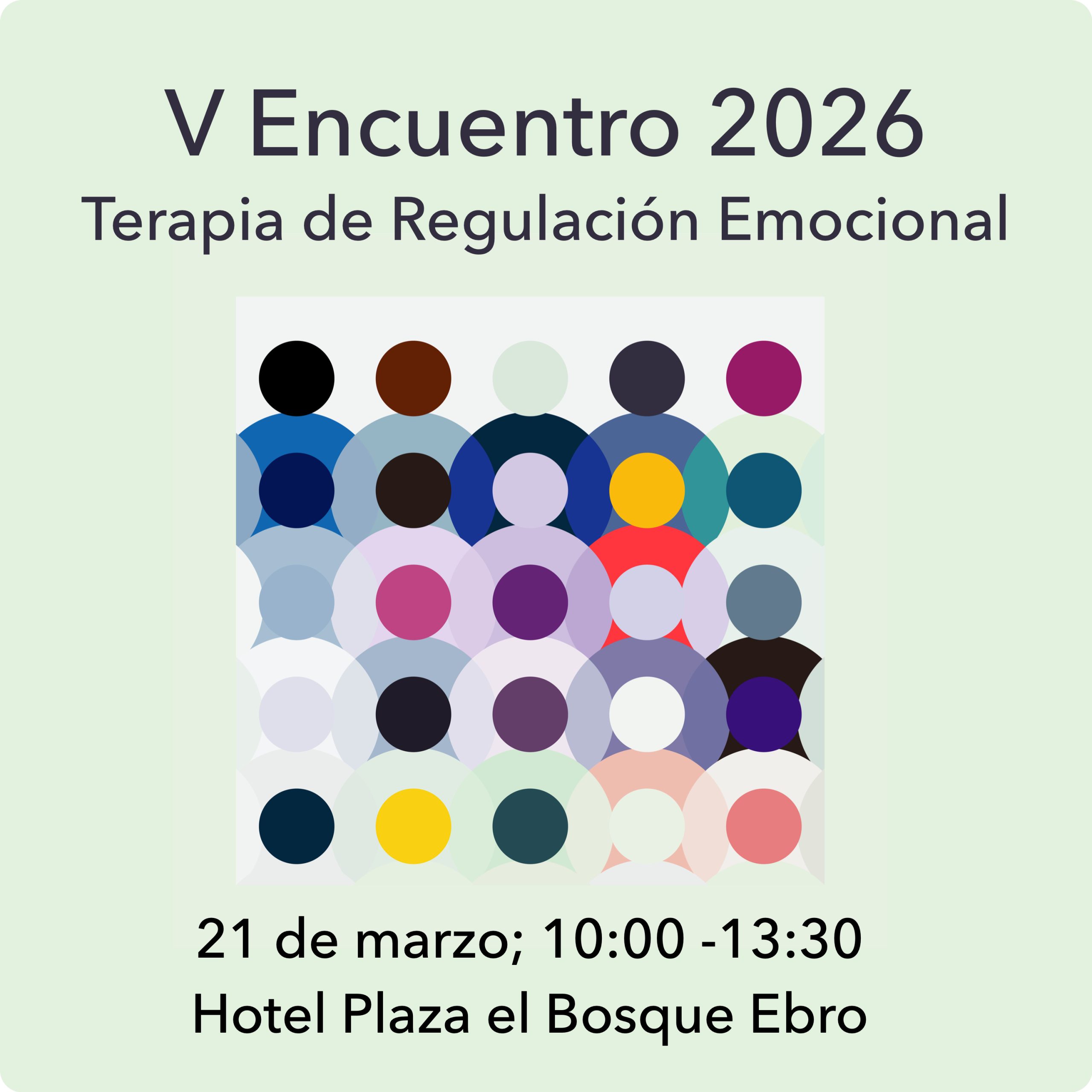 V Encuentro Terapia de Regulación Emocional